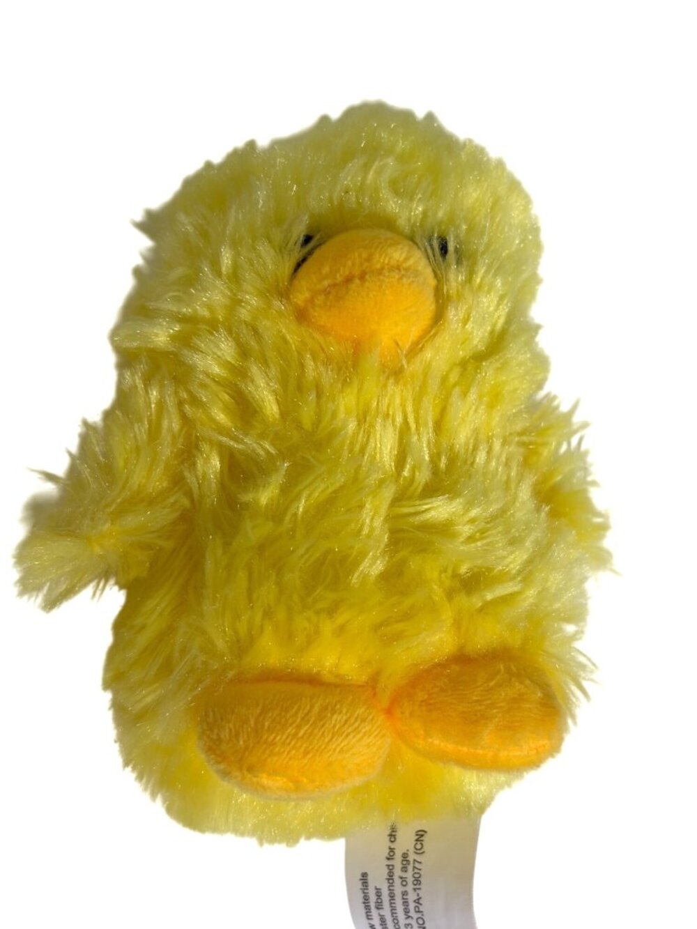 Oriental Trading Plush Chick Stuffed Animal Doll Toy Yellow Fluffy 5 in Tall